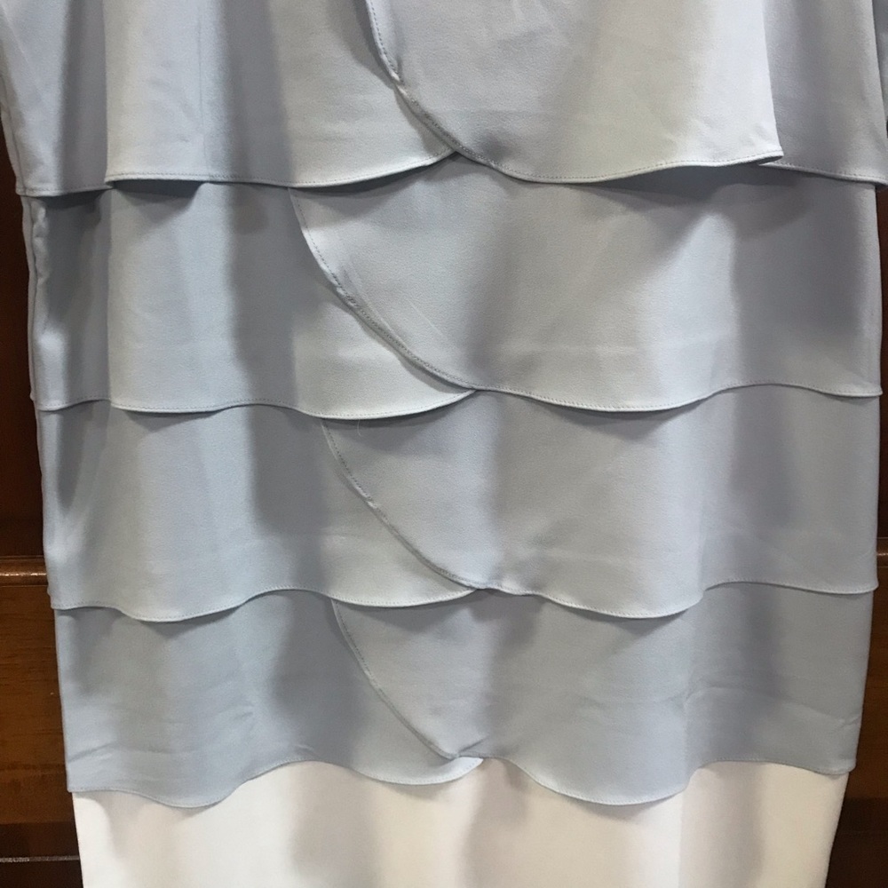 Blue Ruffle Dress - Picture 2 of 3